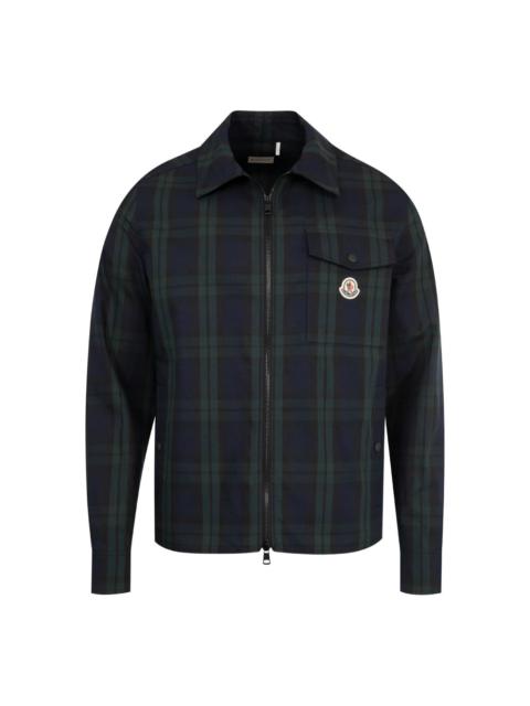 Moncler Blue Jackets - Shirt Jackets Men
