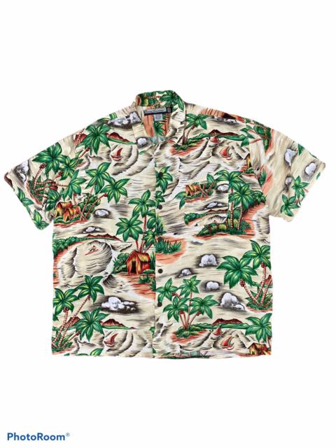 Other Designers Ocean Current - OCEAN CURRENT BUTTON UPS SHIRT NICE HAWAII DESIGN