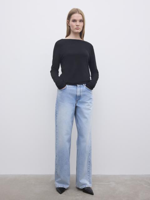 House of Dagmar LS Square Neck top