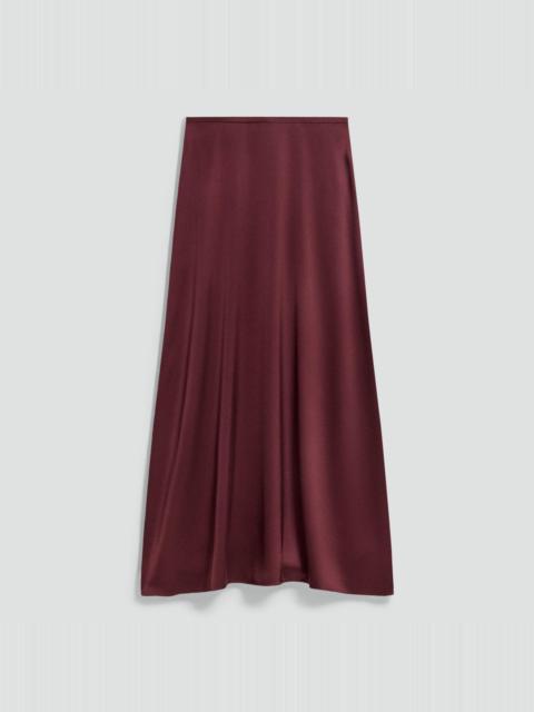 Theory A-Line Maxi Skirt in Satin