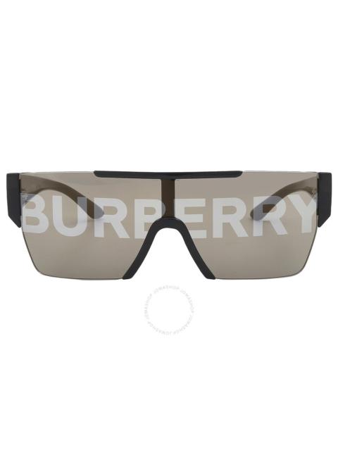 Burberry Burberry Gold with silver Burberry Shield Men's Sunglasses BE4291 3001G 38