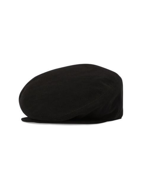 Dolce & Gabbana seam-detail cotton flat cap