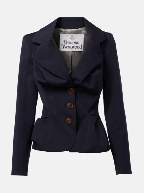 Vivienne Westwood Draped wool jacket