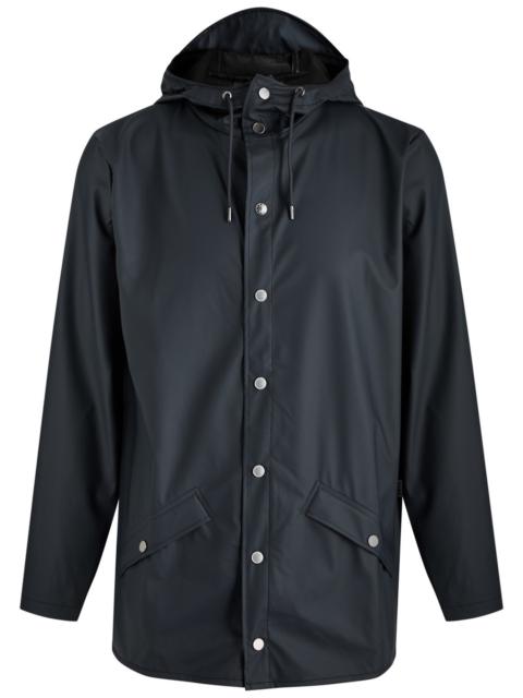 RAINS Rains Short Matte Rubberised Raincoat