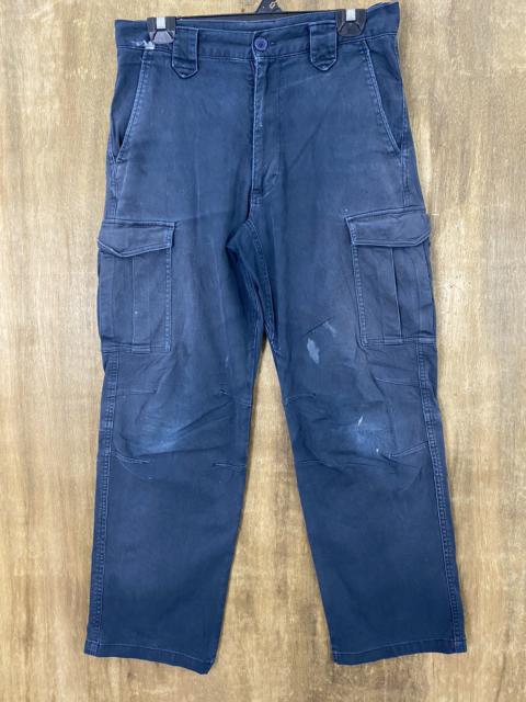 Other Designers Vintage - Japanese Brand Black Cargo Multipocket Pants #1168