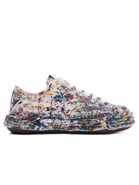 Maison MIHARAYASUHIRO PETERSON 23 LOW OG SOLE SPUTTERING CANVAS - WHITE