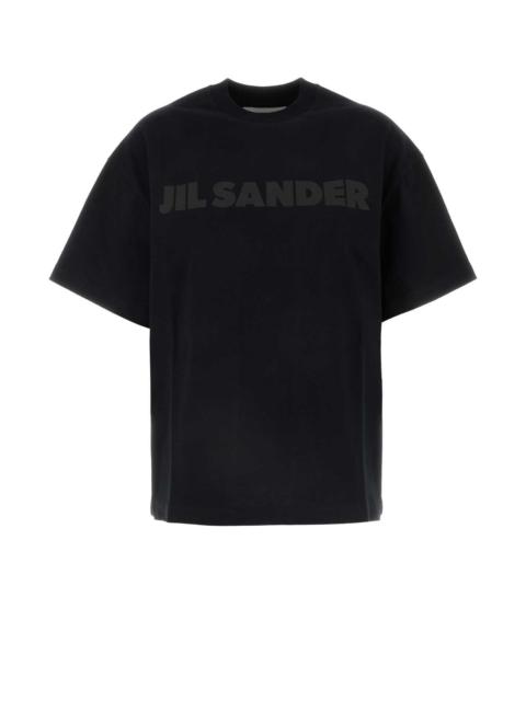 Jil Sander Jil Sander Women Black Cotton T-Shirt