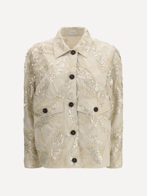 Brunello Cucinelli Embroidered and sequined Jacket
