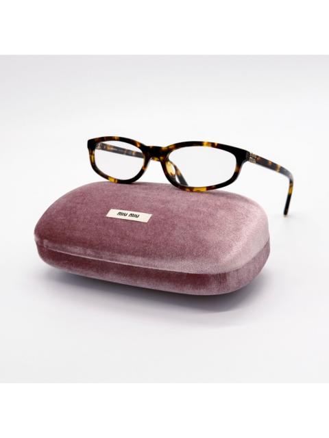 Miu Miu New Miu Miu MUA06S 14L08N Havana Women Eyeglasses SMU A06 Au
