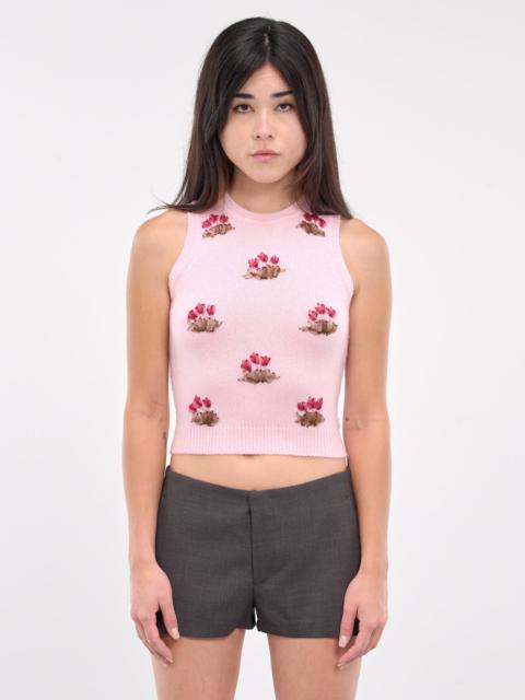 SHUSHU/TONG Embroidered Knit Vest