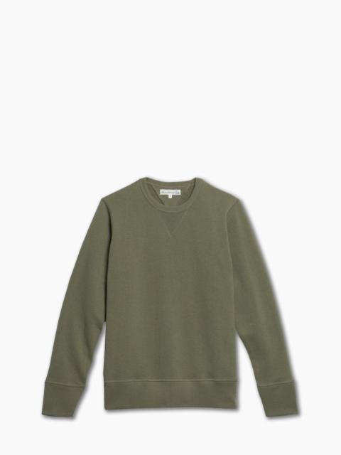 Merz b. Schwanen MERZ B. SCHWANEN 346 SWEATSHIRT ARMY