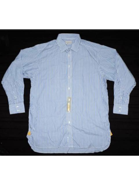 Other Designers Aquascutum - Aquascutum London Stripes Oversized Button Up Shirt