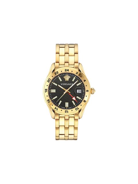 VERSACE Versace Greca Time GMT Watch 'Gold'