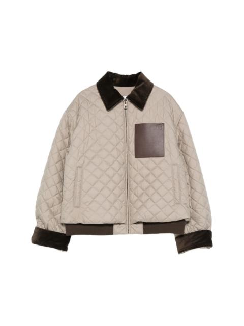 Loewe Quilted short jacket