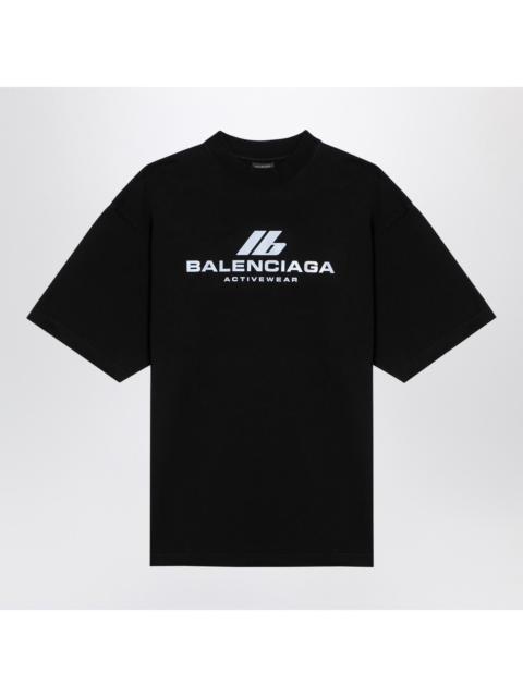 Balenciaga Balenciaga Back Black Jersey T Shirt