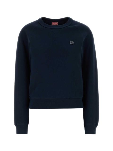 KENZO Kenzo Women Navy Blue Cotton Sweatshirt
