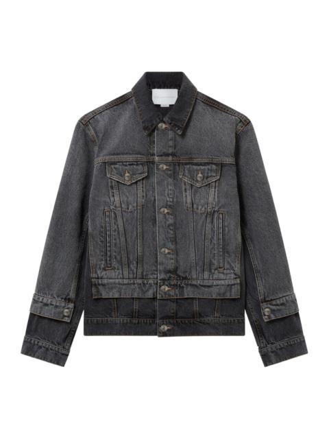 Stella McCartney Double Black Denim Jacket