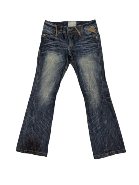 Other Designers If Six Was Nine × Japanese Brand × Le Grande Bleu (L.G.B.) - LOLITA CLUB ASYMMETRICAL FLARE DESIGN DISTRESS STYLE