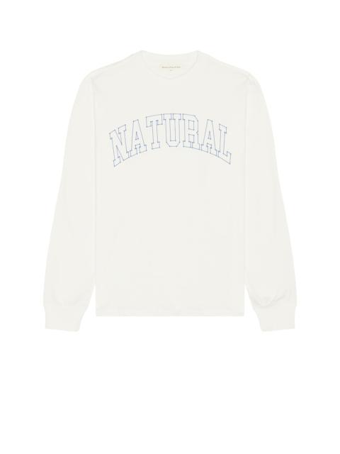 Museum of Peace & Quiet Outline Long Sleeve Shirt