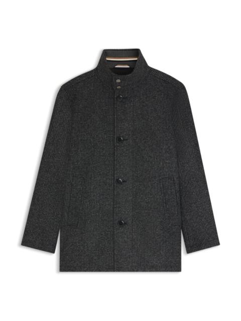 BOSS REGULAR-FIT COAT WITH INNER LAYER