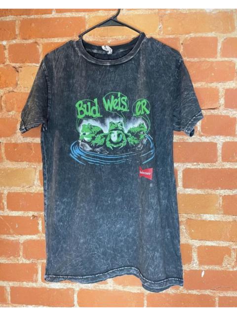 Other Designers Deadstock Budweiser Frogs Charcoal Tee
