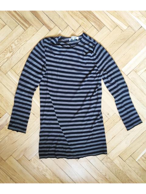 Junya Watanabe Striped asymmetrical long sleeve.Like Uma Wang or Ziggy Chen