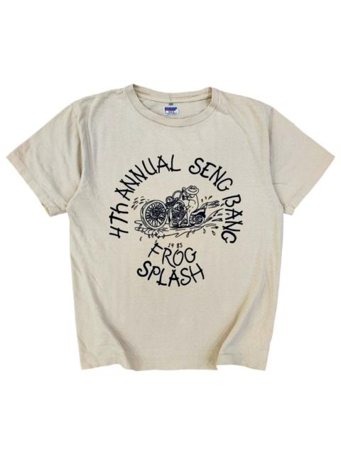 Warehouse & Co. Dubbleworks Warehouse Co "Frog Splash" Amekaji Style T-shirt