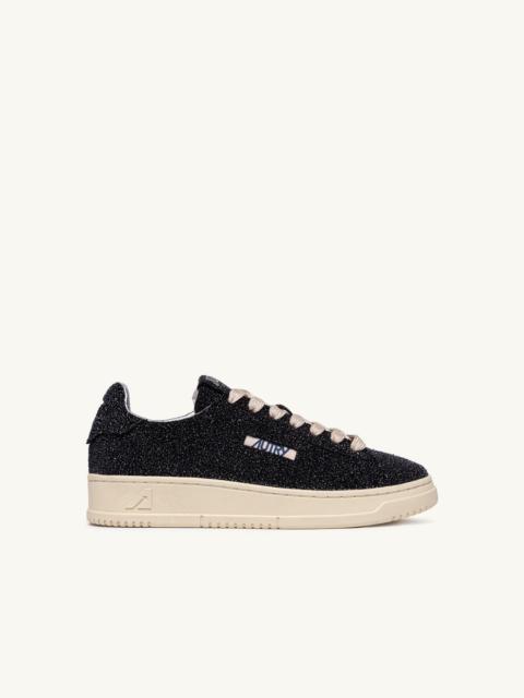 AUTRY DALLAS LOW SNEAKERS IN STARS BLACK SUEDE