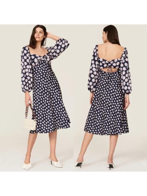 Other Designers Sachin + Babi - New! Sachin & Babi Melody Floral Crepe Midi Dress Sz‎ 10 $425