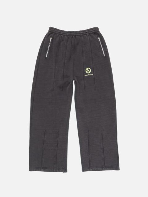 Acne Studios Logo sweatpants - Faded black