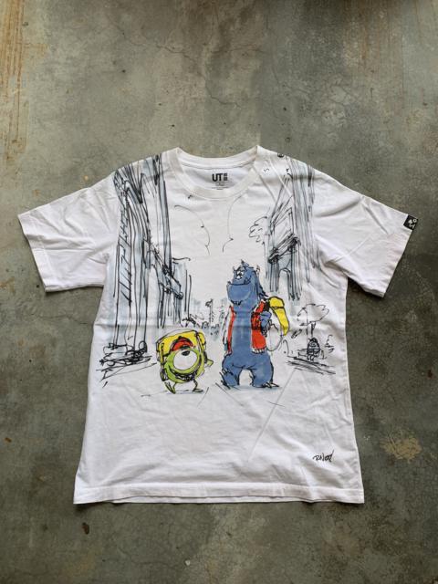 Other Designers Uniqlo - Uniqlo Disney Pixar Monsters University Art Tshirt