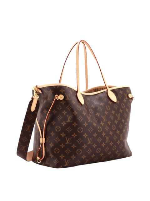 Louis Vuitton Louis Vuitton Brown Monogram Canvas & Leather Neverfull Bandouliere Inside Out GM (Authentic Pre-Lov