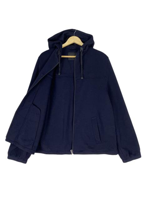 ❄️PRADA Hoodie Wool Zipper Light Jacket