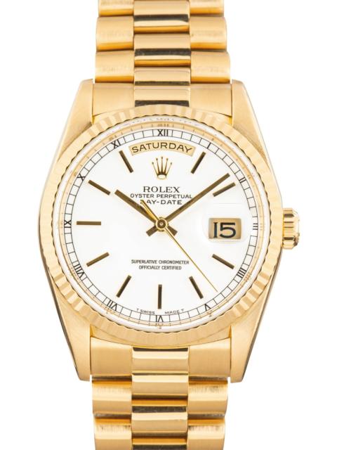 ROLEX Rolex Presidential Day-Date 18238 White Dial