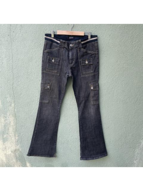 Other Designers Japanese Brand - Vintage Japan Bush 8 Pocket FLARE Jeans Cargo Pants BOOTCUT