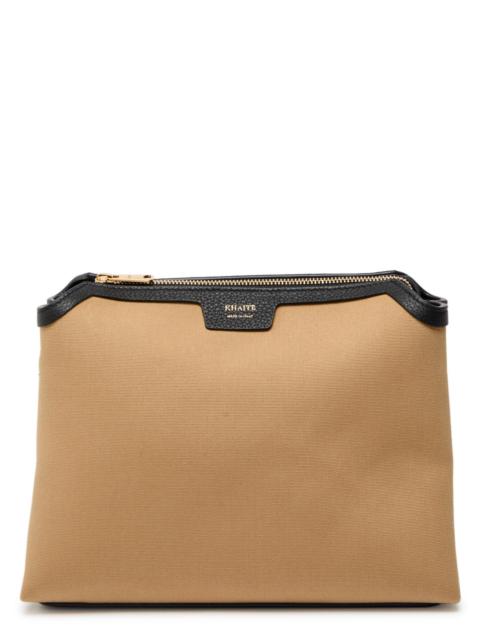 Khaite Lina Medium Canvas Cross-body bag