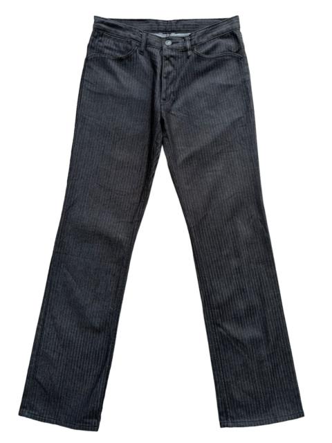 Designer Jun Men Jun Takahashi Black Denim Pants 30x31