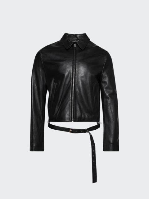 Acne Studios Leather Jacket Black