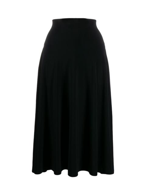 NORMA KAMALI Flared jersey skirt