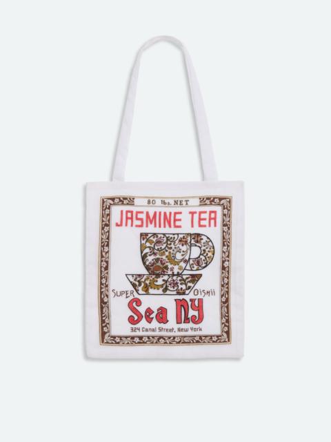 Sea Jasmine Tea Tote