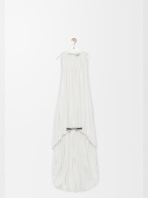Loewe Draped dress in silk