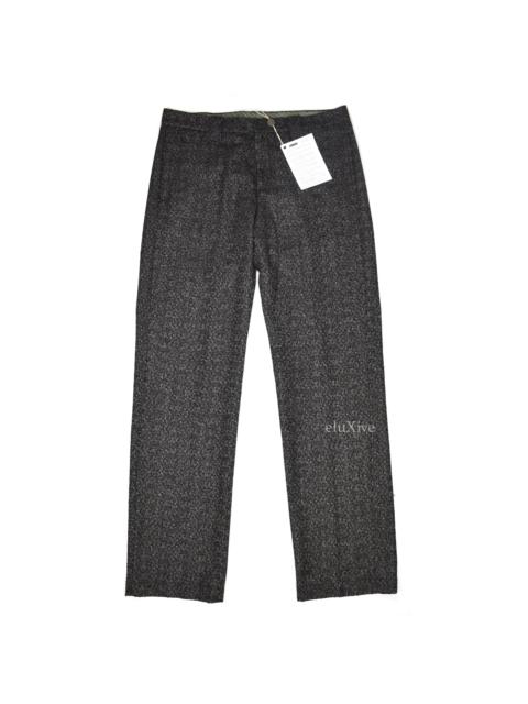 Other Designers Corneliani Black White Woven Wool Pants NWT