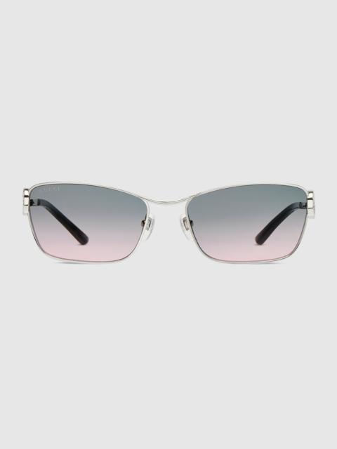 GUCCI Rectangular frame sunglasses