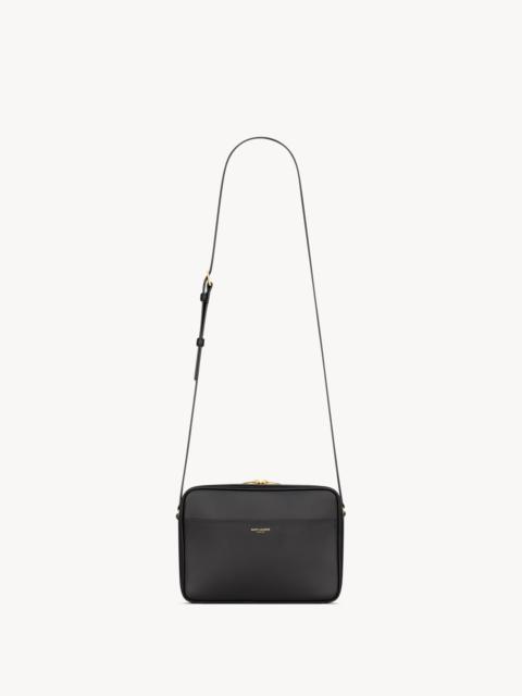 SAINT LAURENT SAINT LAURENT CAMERA CASE IN SMOOTH LEATHER