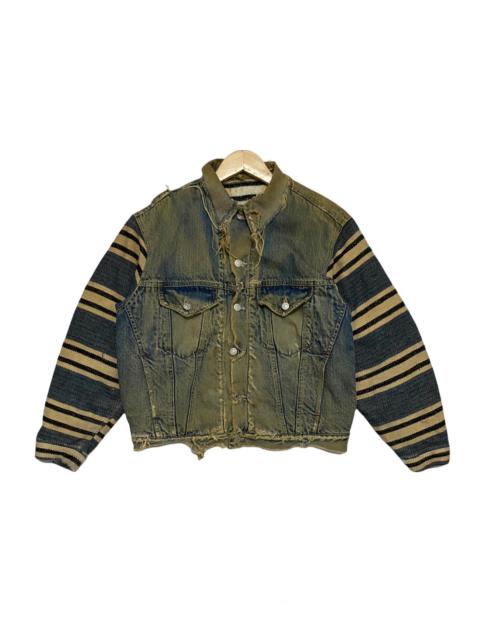 Other Designers Distressed Denim - Distressed Navojo Denim Jacket