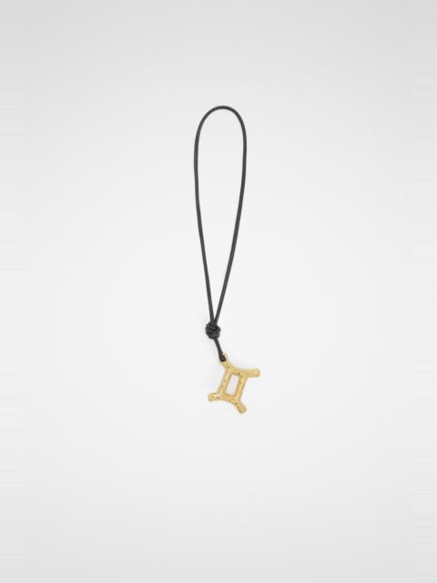 Jil Sander Zodiac Charm