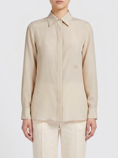 Max Mara Max Mara Women Classic Linen Shirt Max Mara
