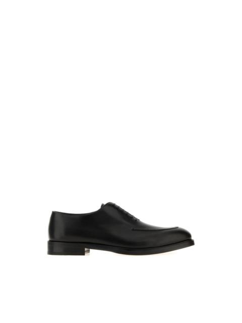 FERRAGAMO FERRAGAMO Sanremo Black Lace Up Shoes New & Authentic (Men's