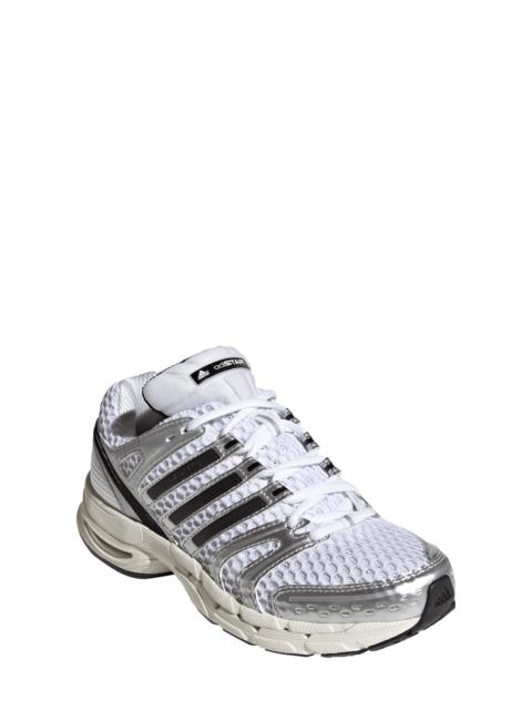 adidas adidas Adistar Control 5 Sneaker in White/Core Black/Silver at Nordstrom