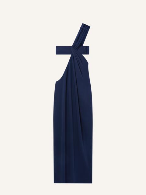 courrèges TWISTED DRAPED DRESS